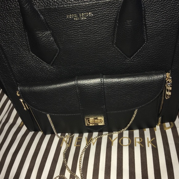 Henri Bendel Black Rivington Bnwot - Picture 7 of 7